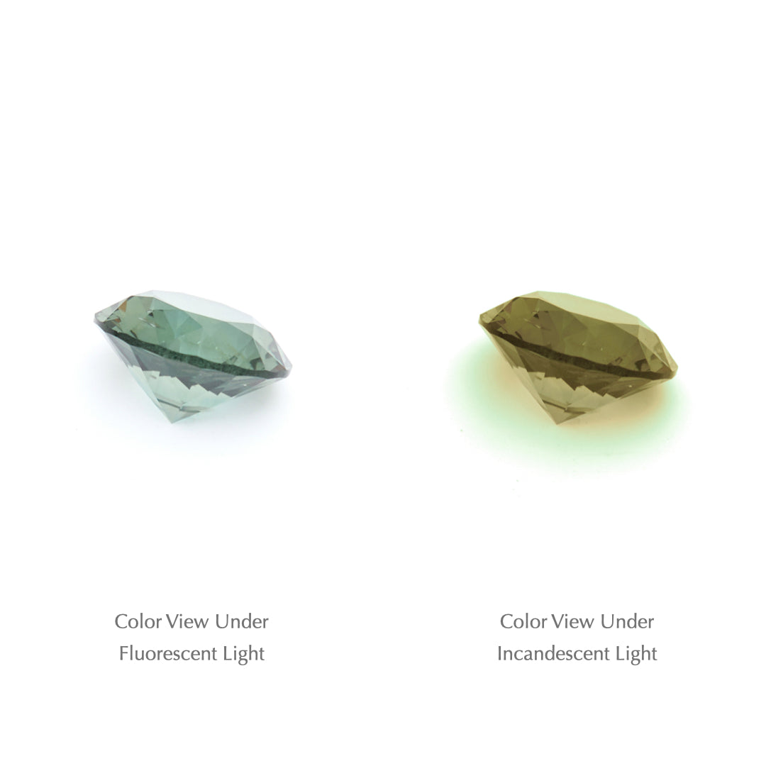 1.57 Ct. Tanzanian Color Change Sapphire TCC1013