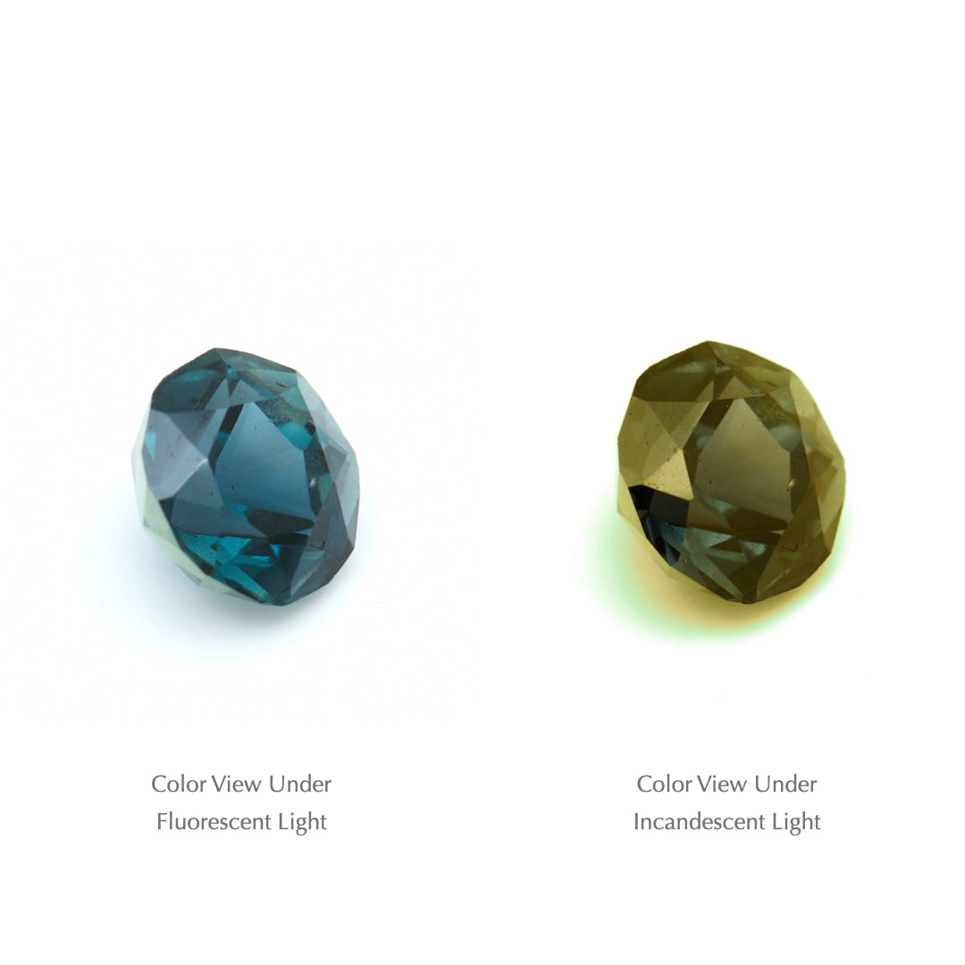 1.54 Ct. Tanzanian Color Change Sapphire TCC1014