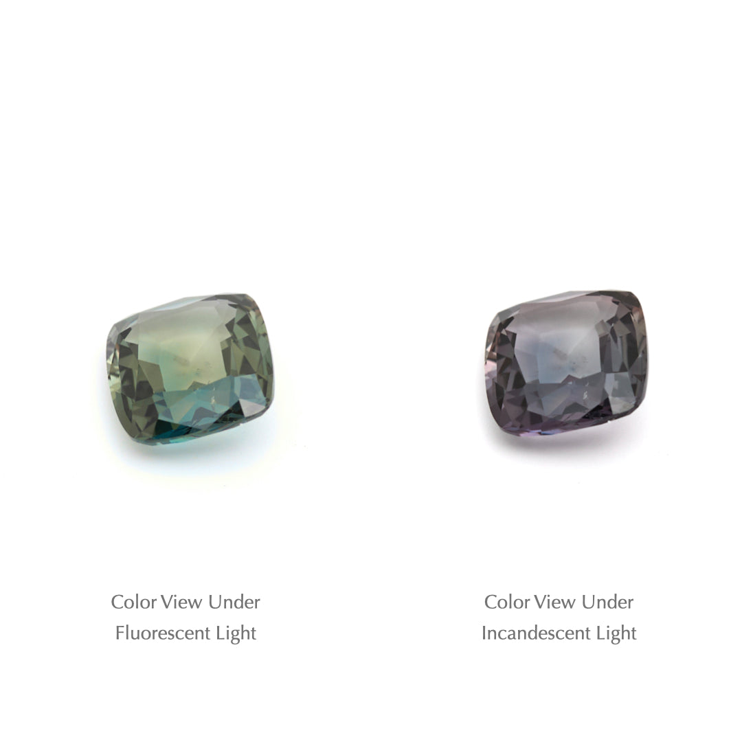 0.91 Ct. Tanzanian Color Change Sapphire TCC1018