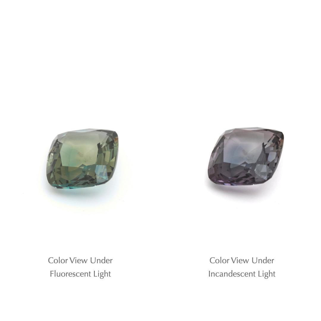 0.91 Ct. Tanzanian Color Change Sapphire TCC1018
