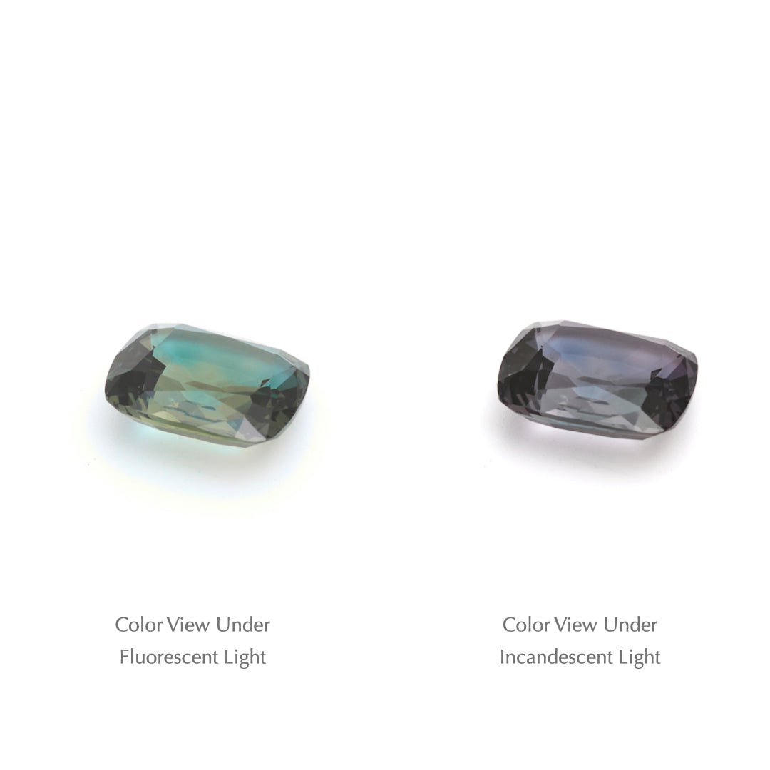 0.91 Ct. Tanzanian Color Change Sapphire TCC1018