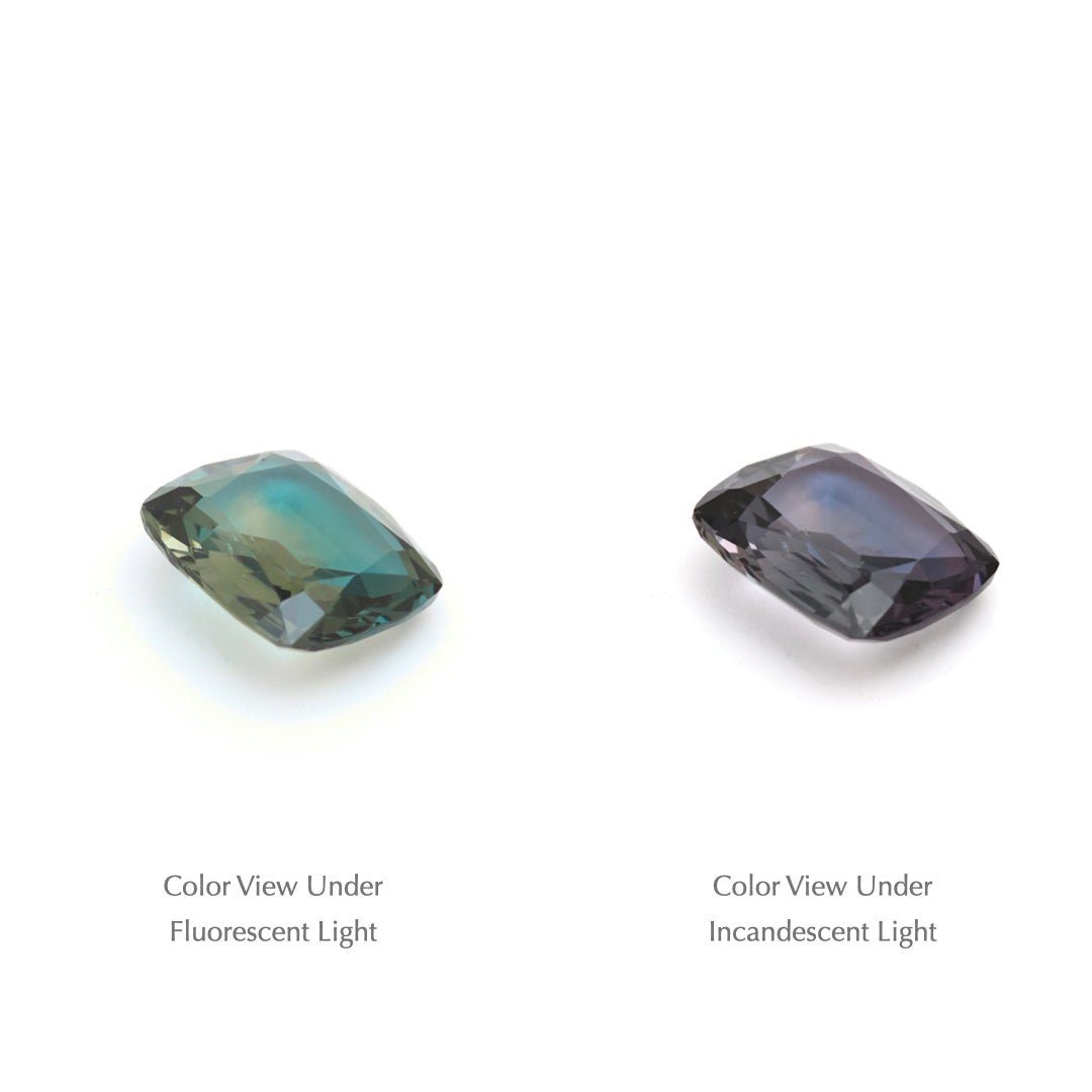 0.91 Ct. Tanzanian Color Change Sapphire TCC1018