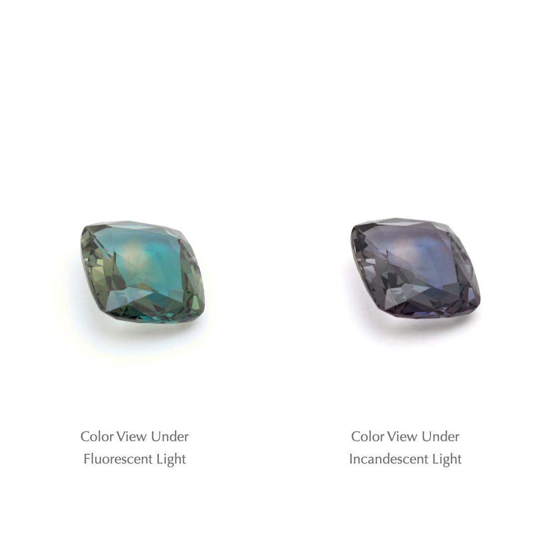 0.91 Ct. Tanzanian Color Change Sapphire TCC1018