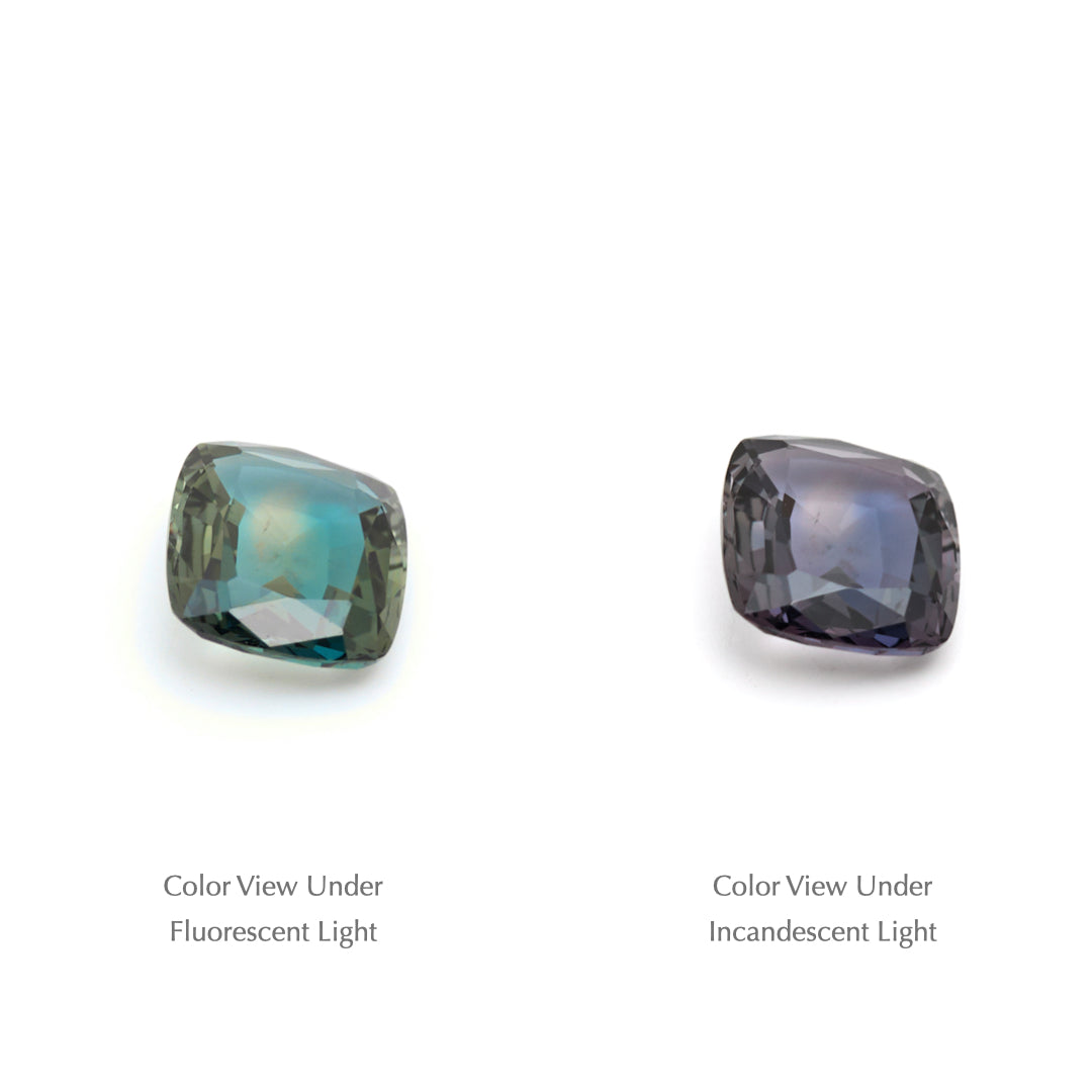0.91 Ct. Tanzanian Color Change Sapphire TCC1018