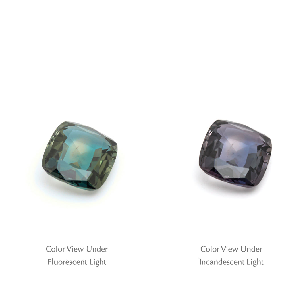 0.91 Ct. Tanzanian Color Change Sapphire TCC1018