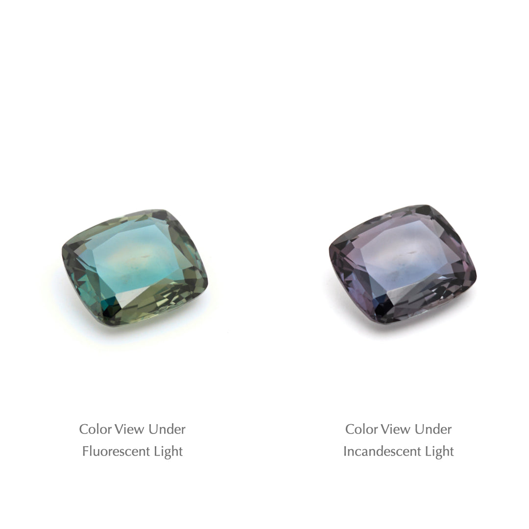 0.91 Ct. Tanzanian Color Change Sapphire TCC1018