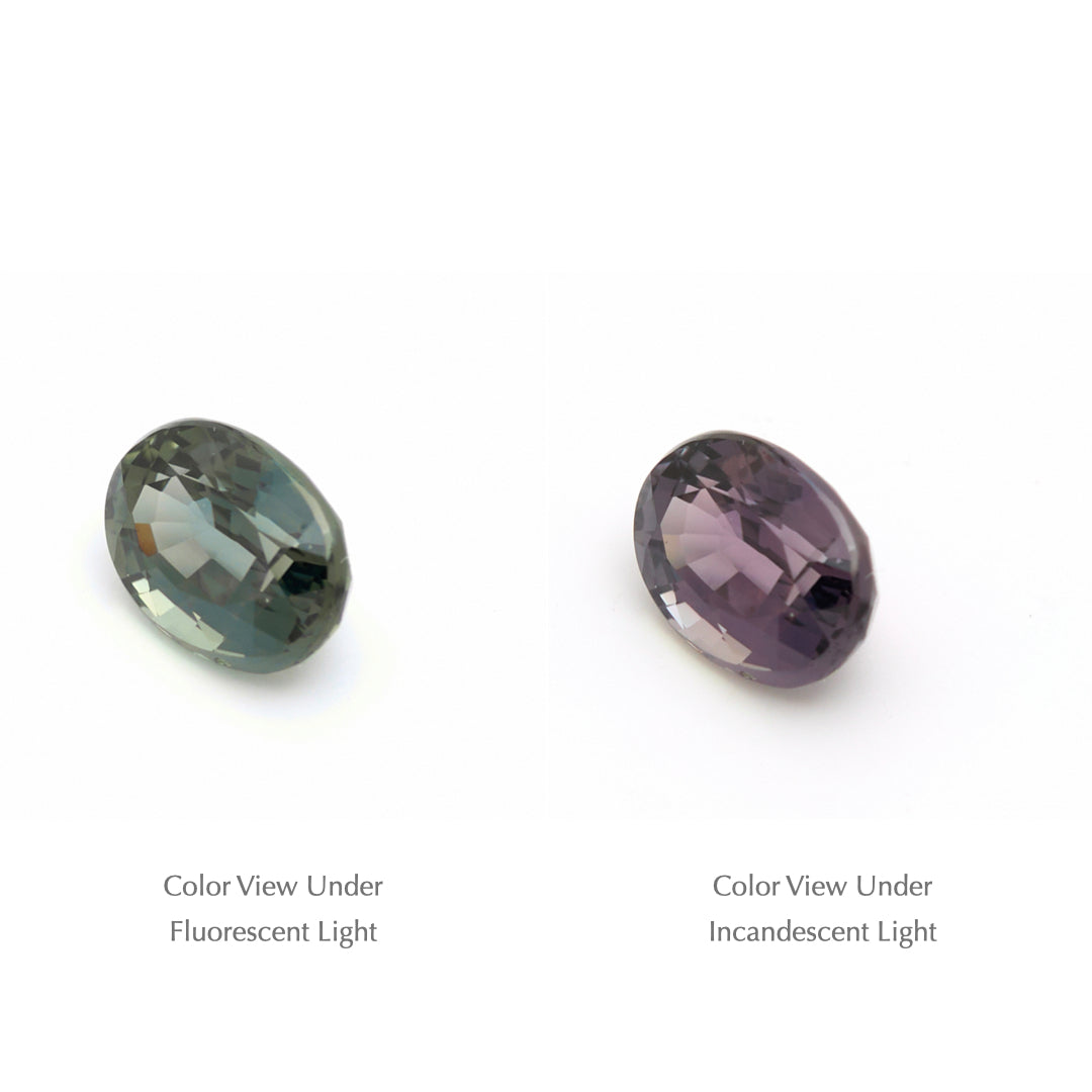 0.92 Ct. Tanzanian Color Change Sapphire TCC1019