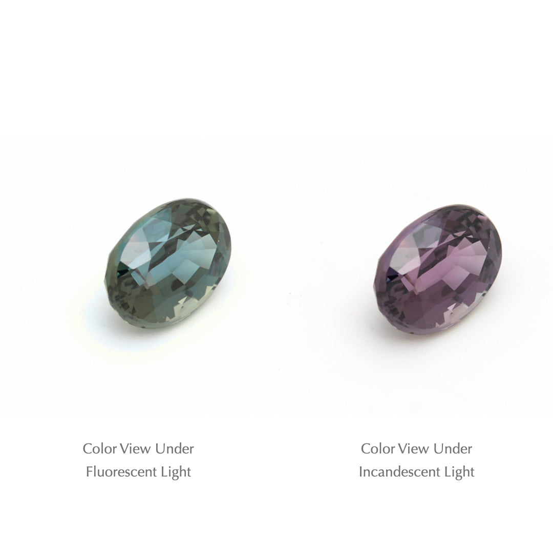 0.92 Ct. Tanzanian Color Change Sapphire TCC1019