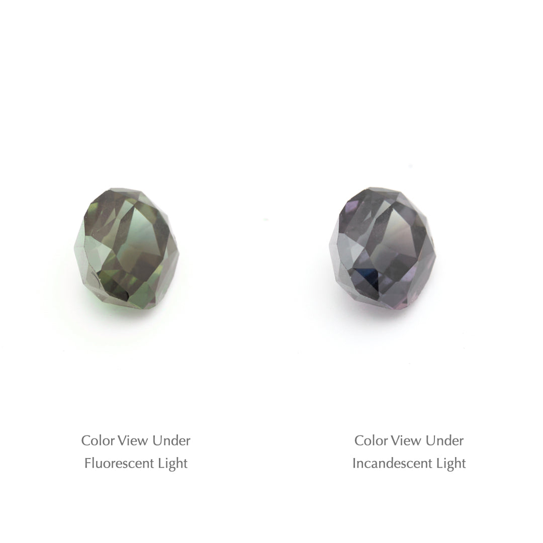 0.98 Ct. Tanzanian Color Change Sapphire TCC1020