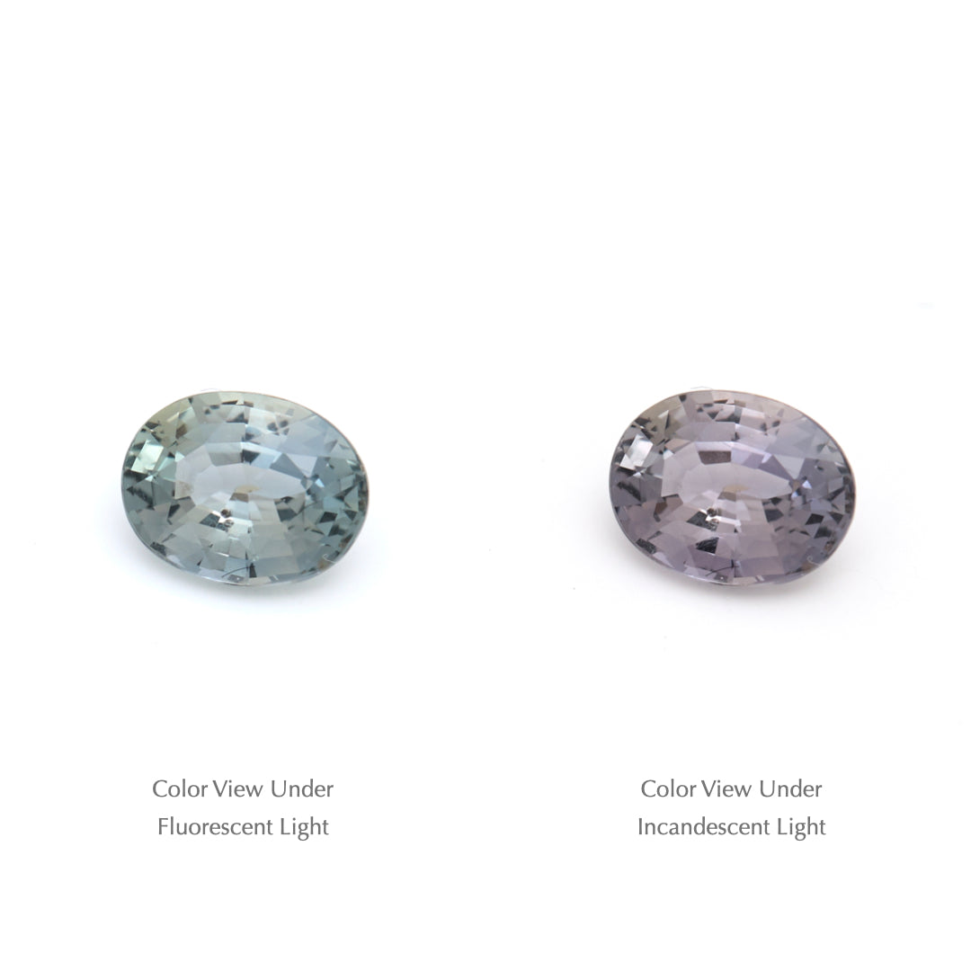 1.10 Ct. Tanzanian Color Change Sapphire TCC1023