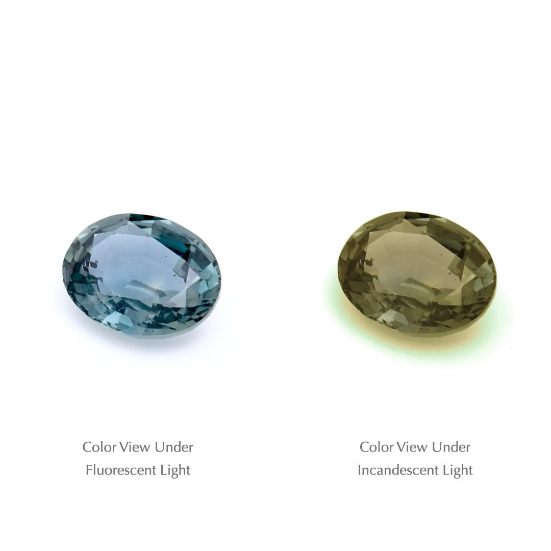 1.64Ct. Tanzanian Color Change Sapphire TCC1025