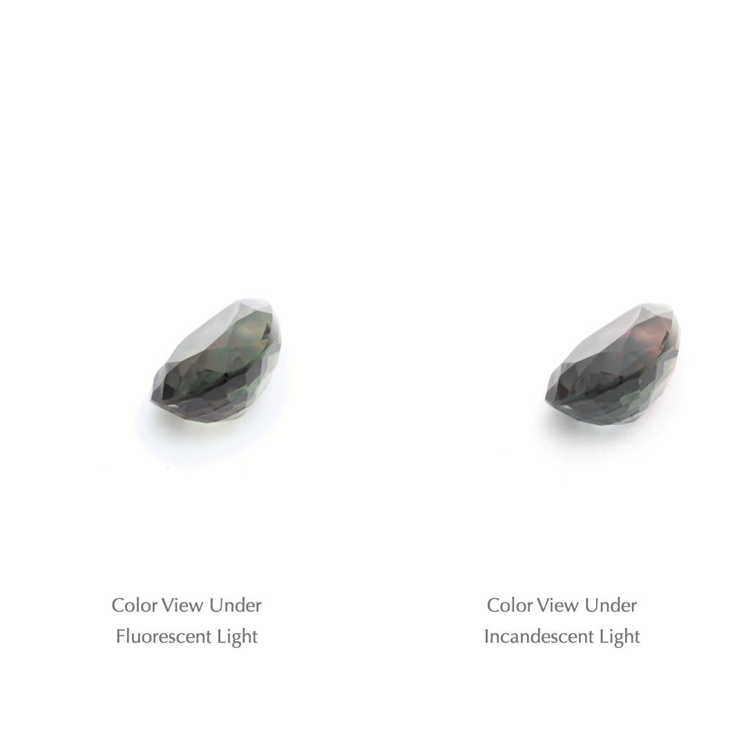 1.55 Ct. Tanzanian Color Change Sapphire TCC1026