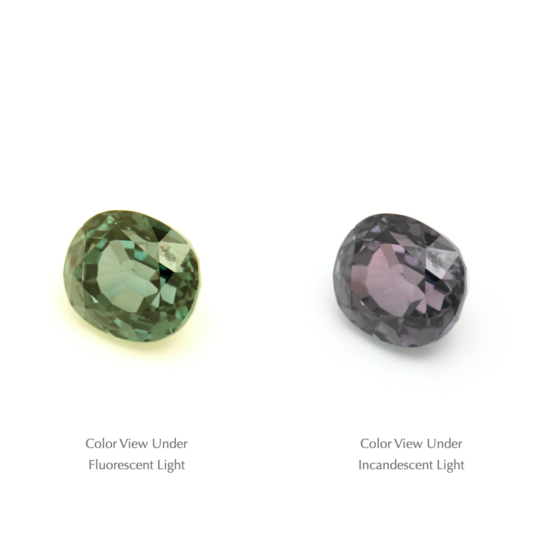 2.11 Ct. Tanzanian Color Change Sapphire TCC1027