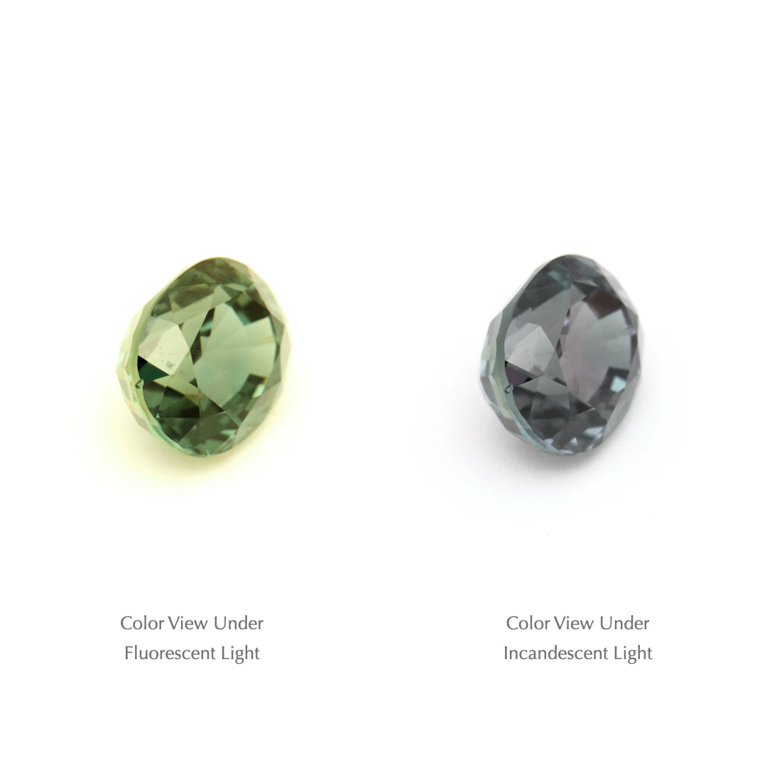 2.11 Ct. Tanzanian Color Change Sapphire TCC1027