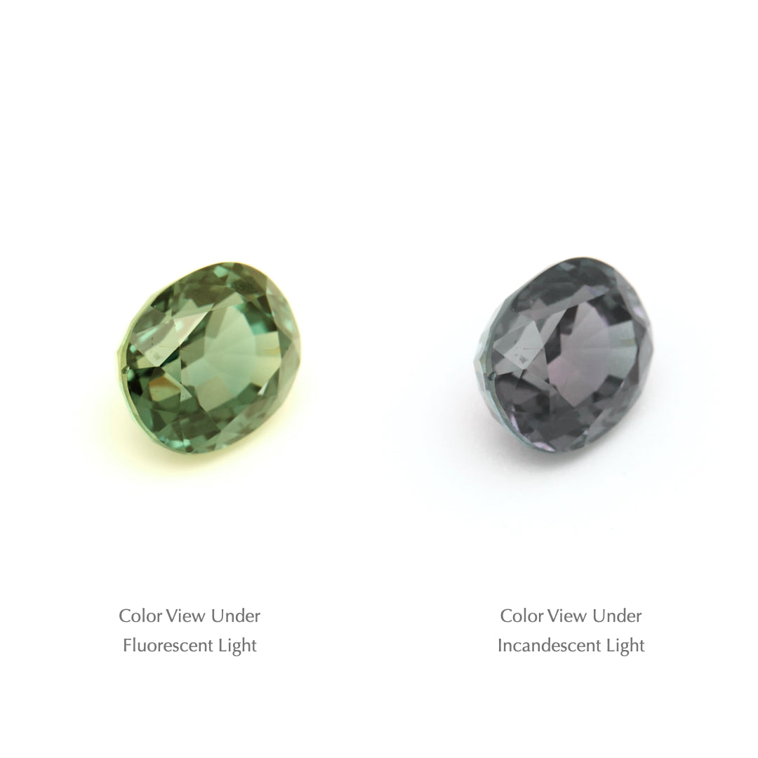 2.11 Ct. Tanzanian Color Change Sapphire TCC1027