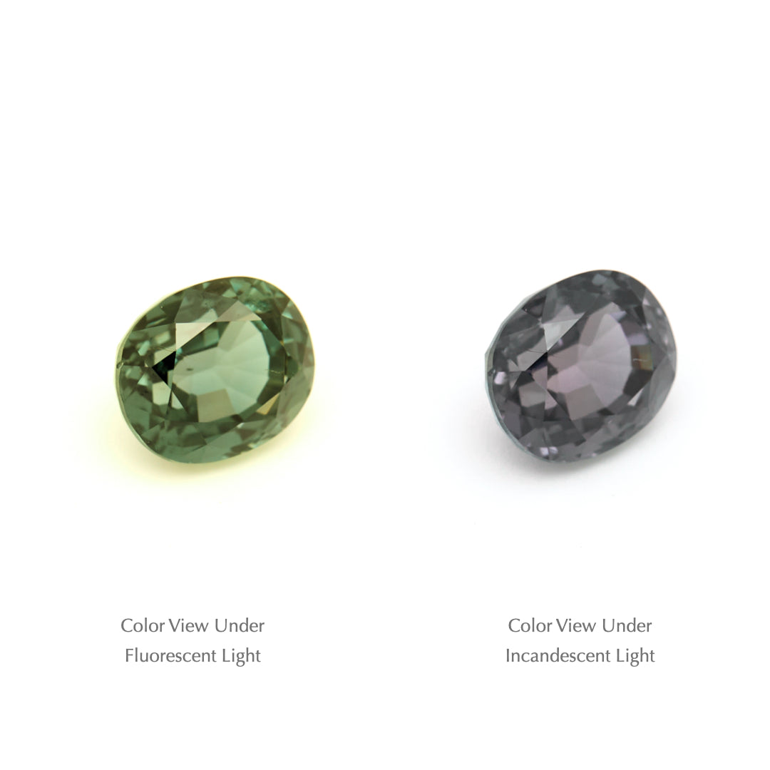 2.11 Ct. Tanzanian Color Change Sapphire TCC1027