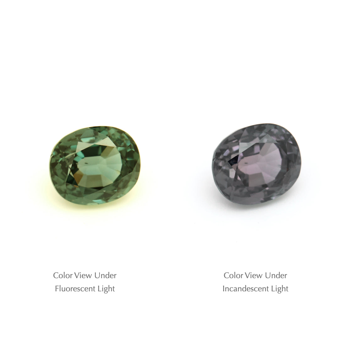 2.11 Ct. Tanzanian Color Change Sapphire TCC1027