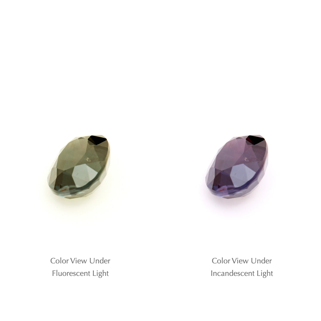 2.19 Ct. Tanzanian Color Change Sapphire TCC1028