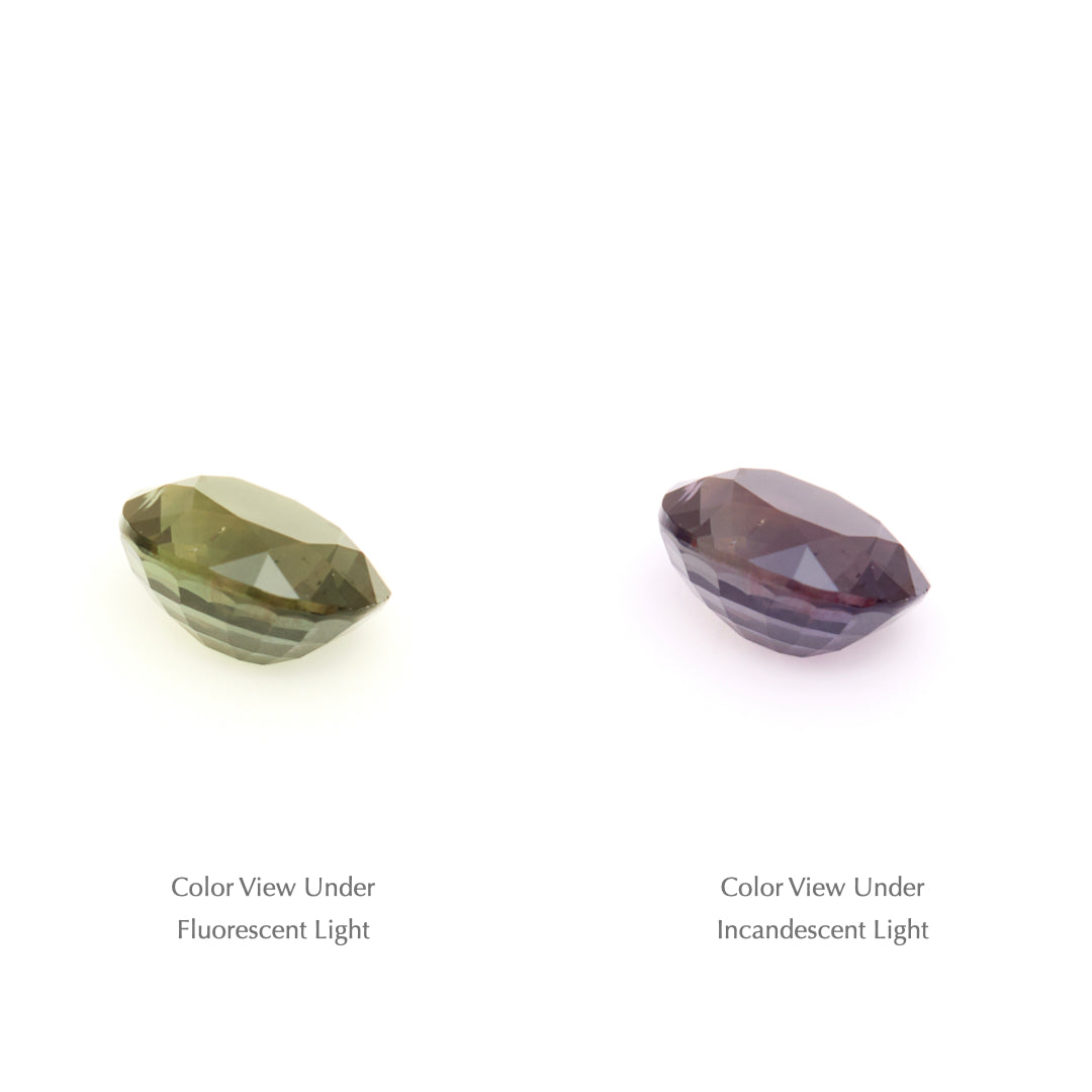 2.19 Ct. Tanzanian Color Change Sapphire TCC1028