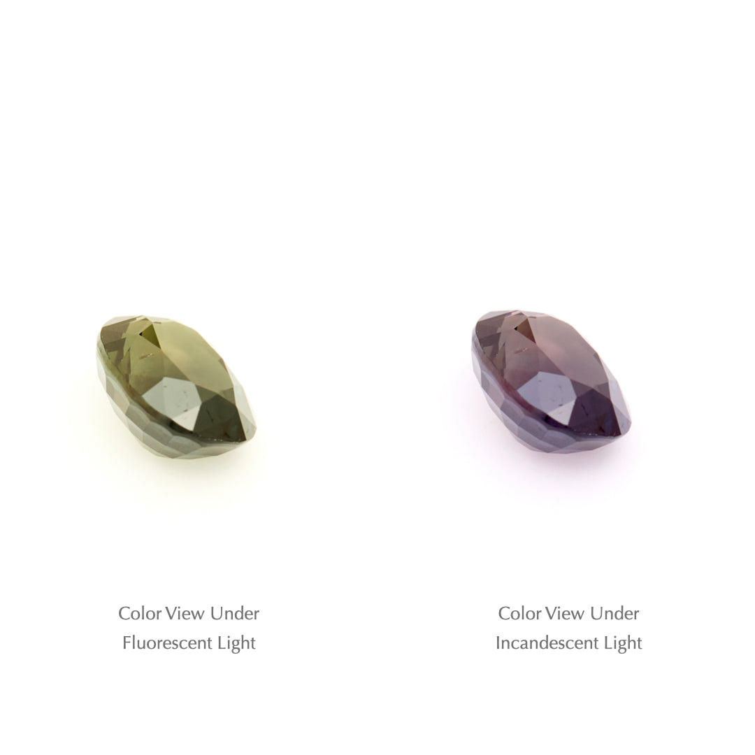 2.19 Ct. Tanzanian Color Change Sapphire TCC1028