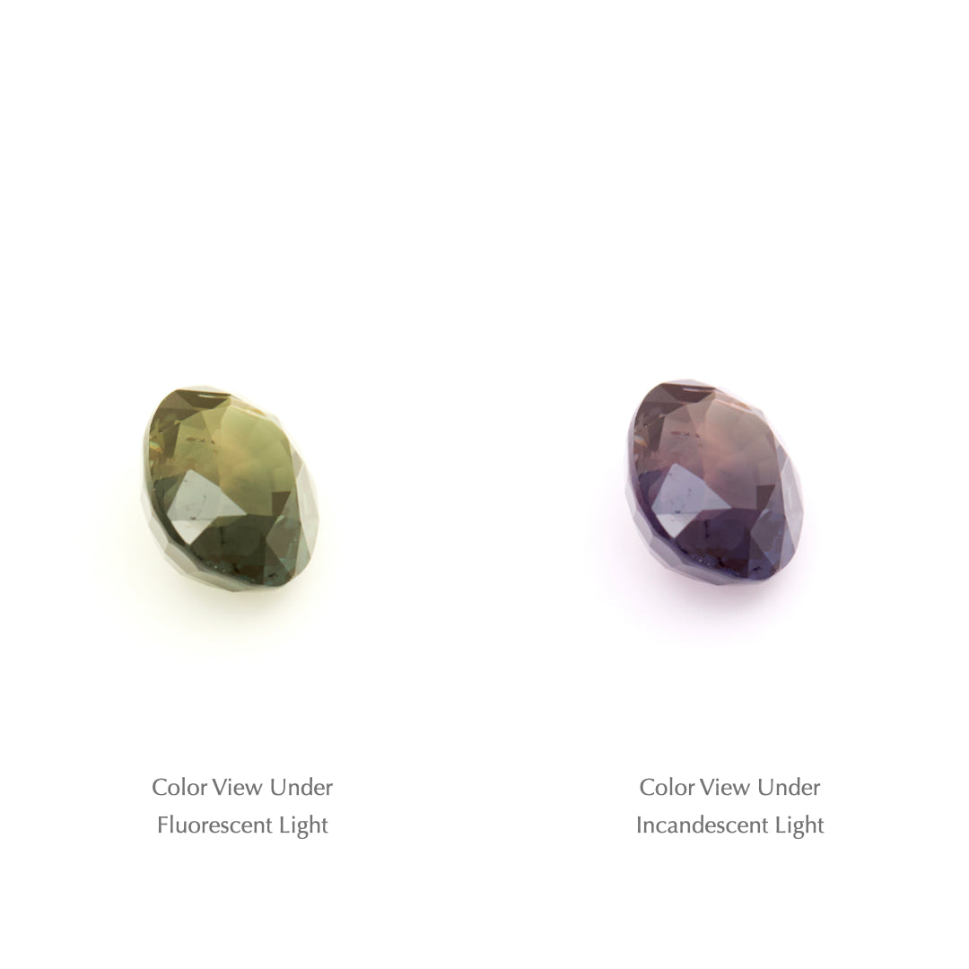 2.19 Ct. Tanzanian Color Change Sapphire TCC1028