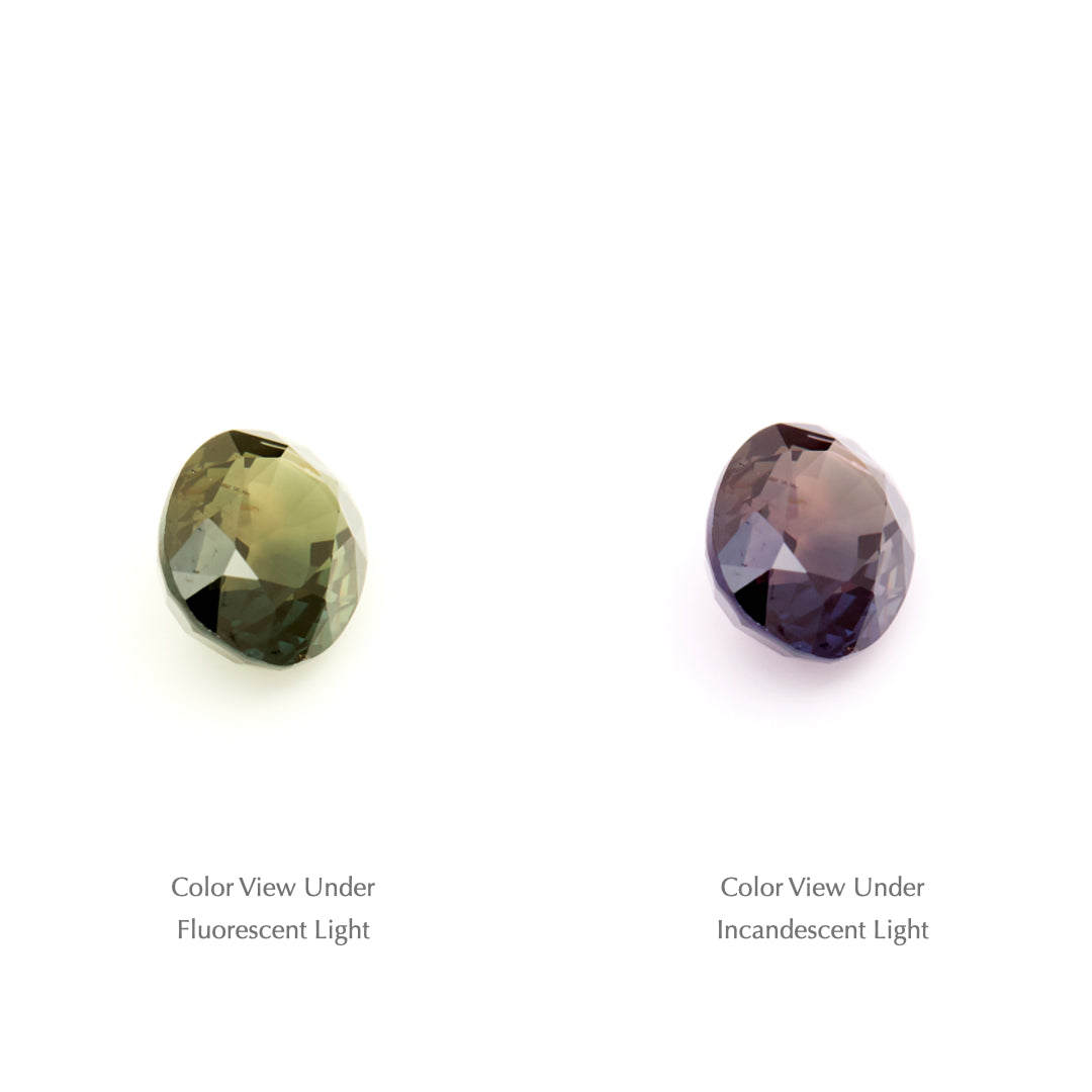 2.19 Ct. Tanzanian Color Change Sapphire TCC1028