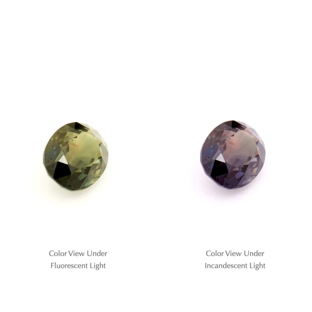 2.19 Ct. Tanzanian Color Change Sapphire TCC1028