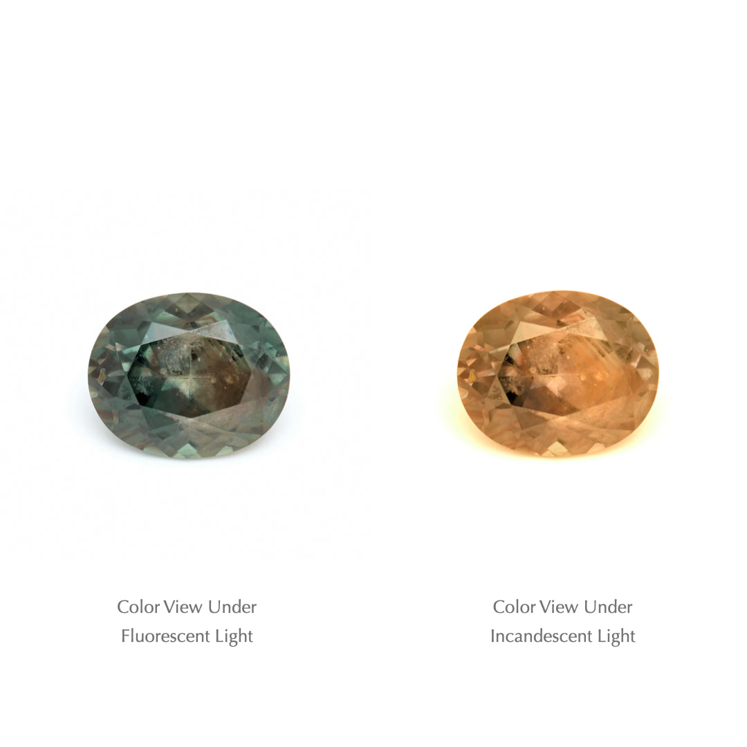 2.04 Ct. Tanzanian Color Change Sapphire TCC1029