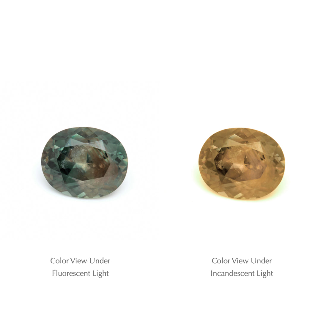 2.04 Ct. Tanzanian Color Change Sapphire TCC1029