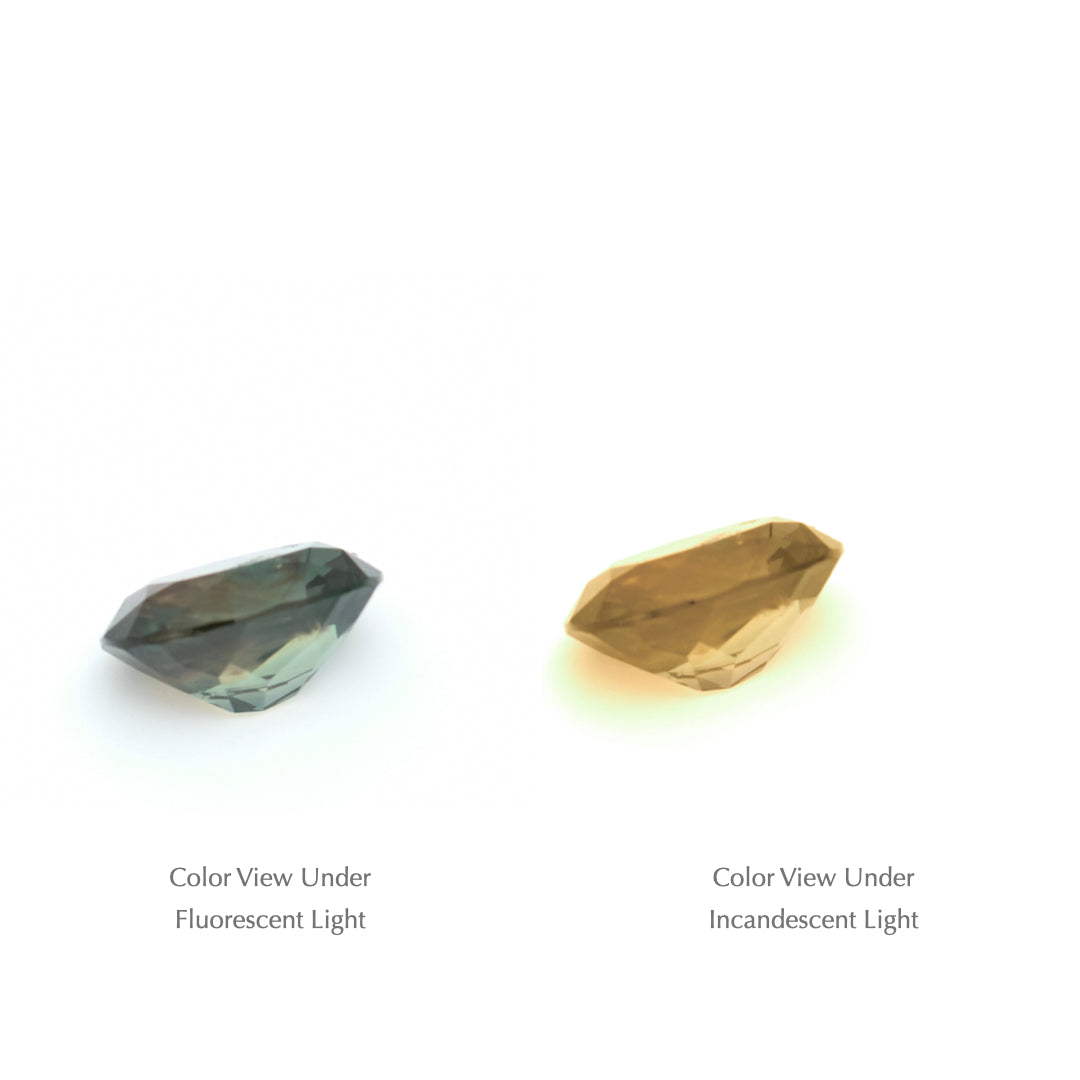 2.04 Ct. Tanzanian Color Change Sapphire TCC1029