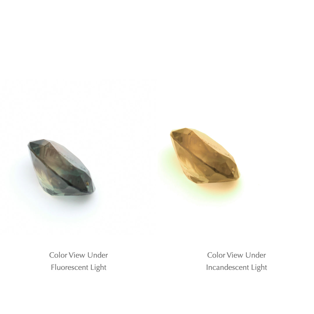 2.04 Ct. Tanzanian Color Change Sapphire TCC1029