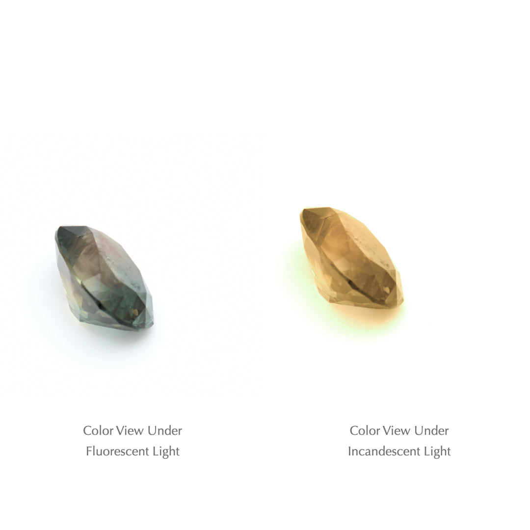 2.04 Ct. Tanzanian Color Change Sapphire TCC1029