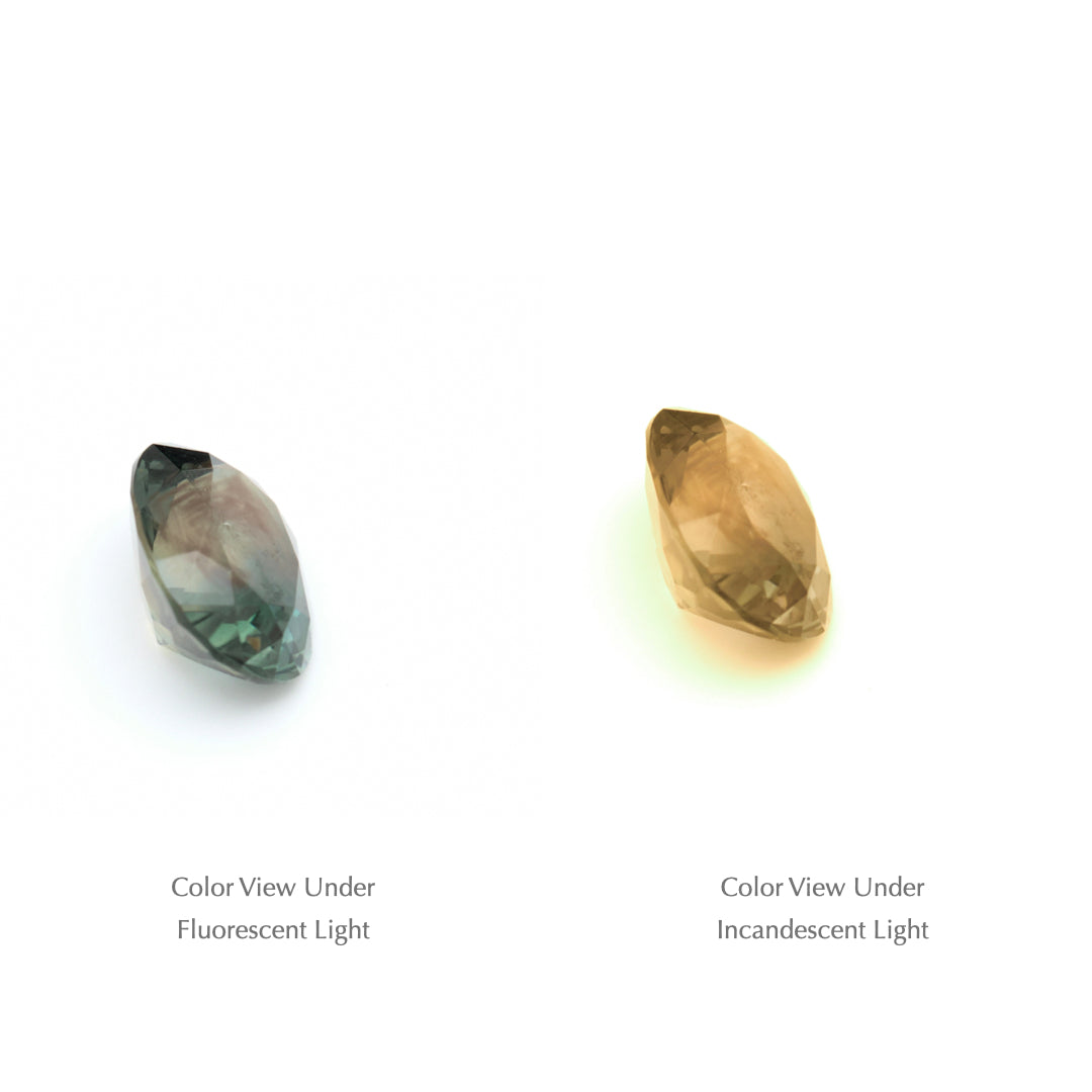 2.04 Ct. Tanzanian Color Change Sapphire TCC1029