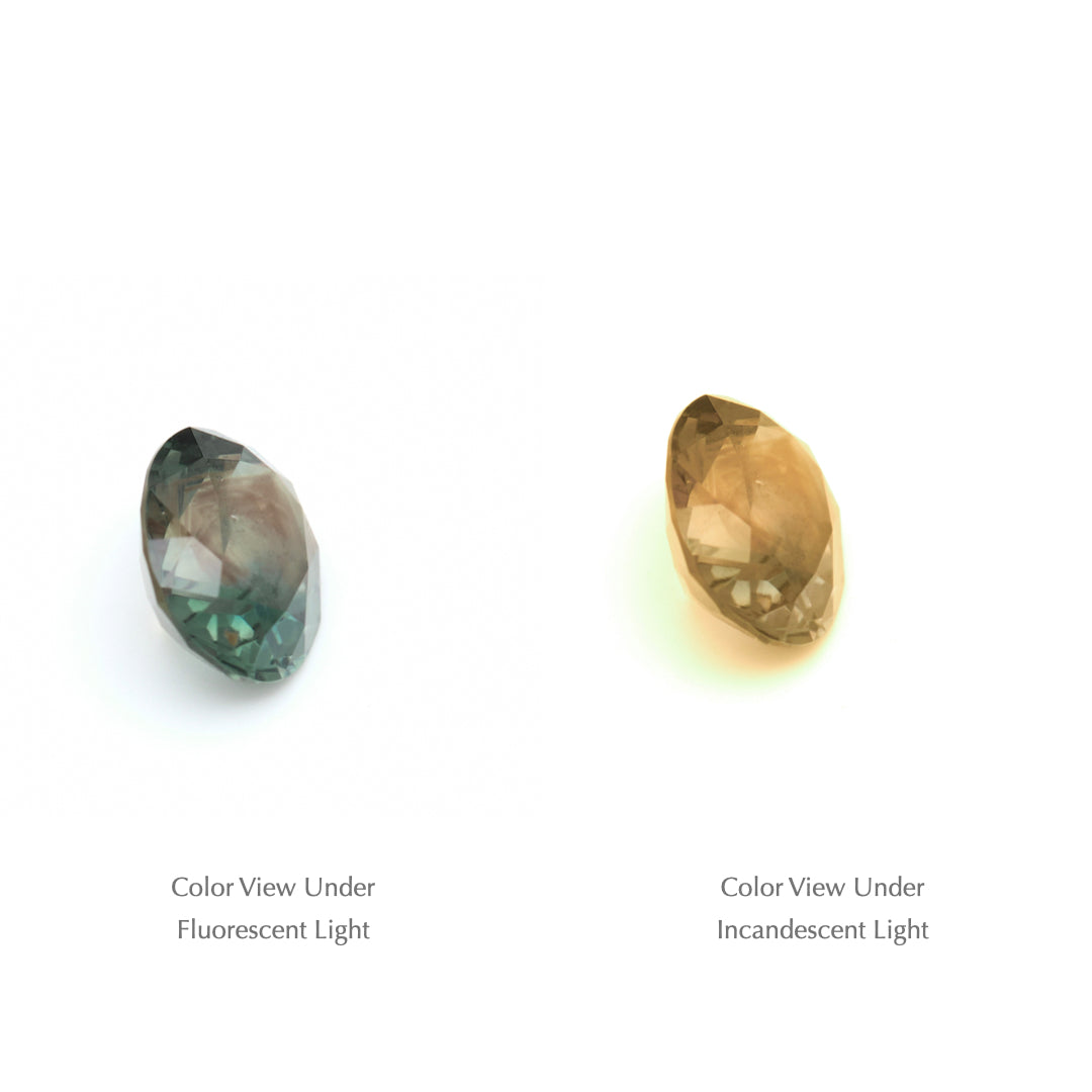 2.04 Ct. Tanzanian Color Change Sapphire TCC1029