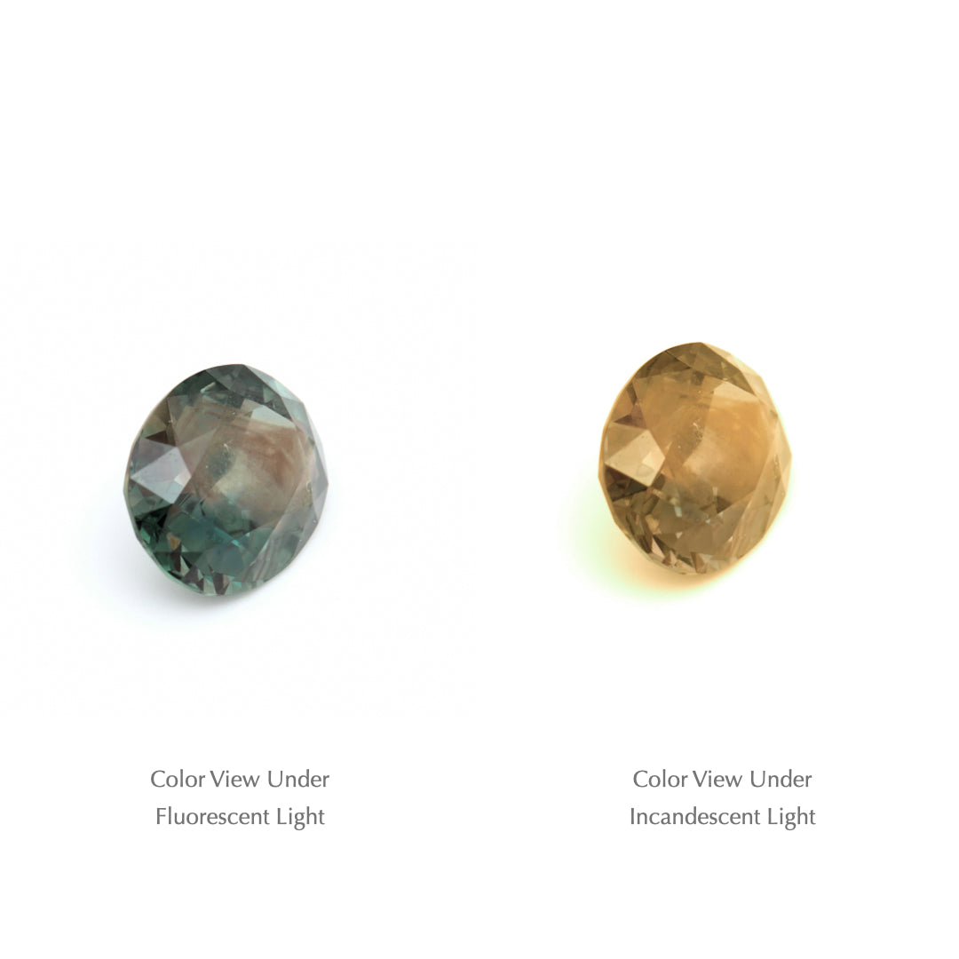 2.04 Ct. Tanzanian Color Change Sapphire TCC1029