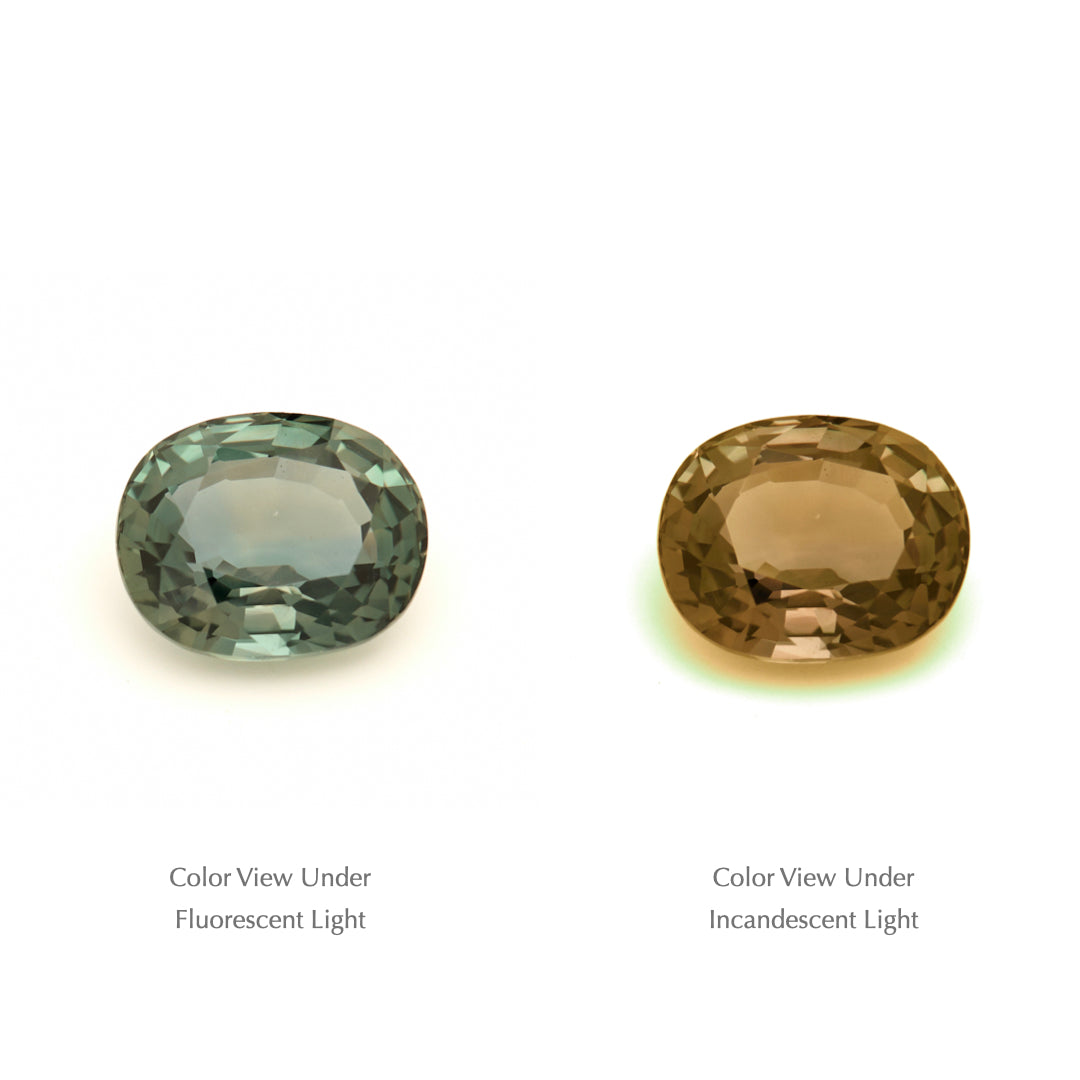 2.90 Ct. Tanzanian Color Change Sapphire TCC1030