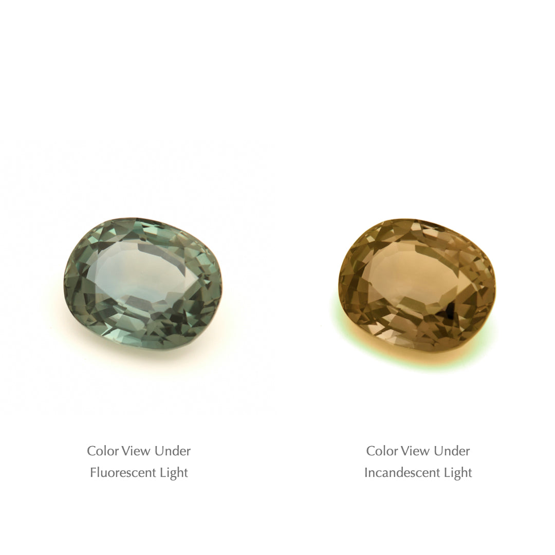 2.90 Ct. Tanzanian Color Change Sapphire TCC1030