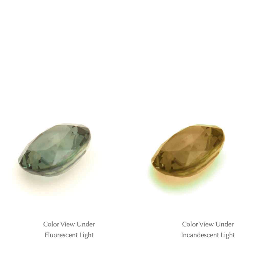 2.90 Ct. Tanzanian Color Change Sapphire TCC1030