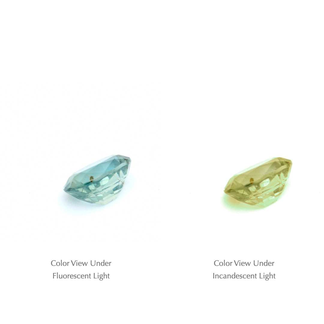 0.48 Ct. Tanzanian Color Change Sapphire TCC1037