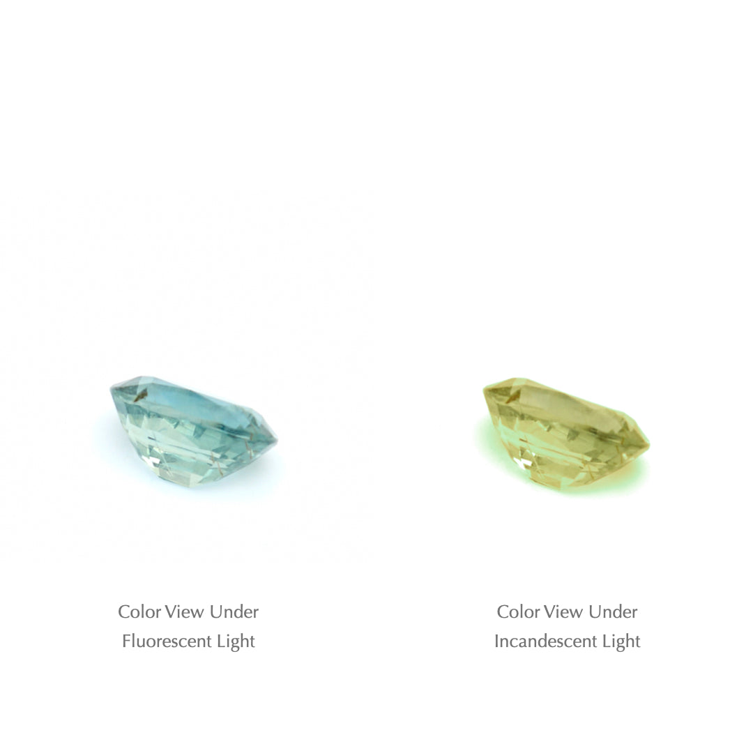 0.48 Ct. Tanzanian Color Change Sapphire TCC1037