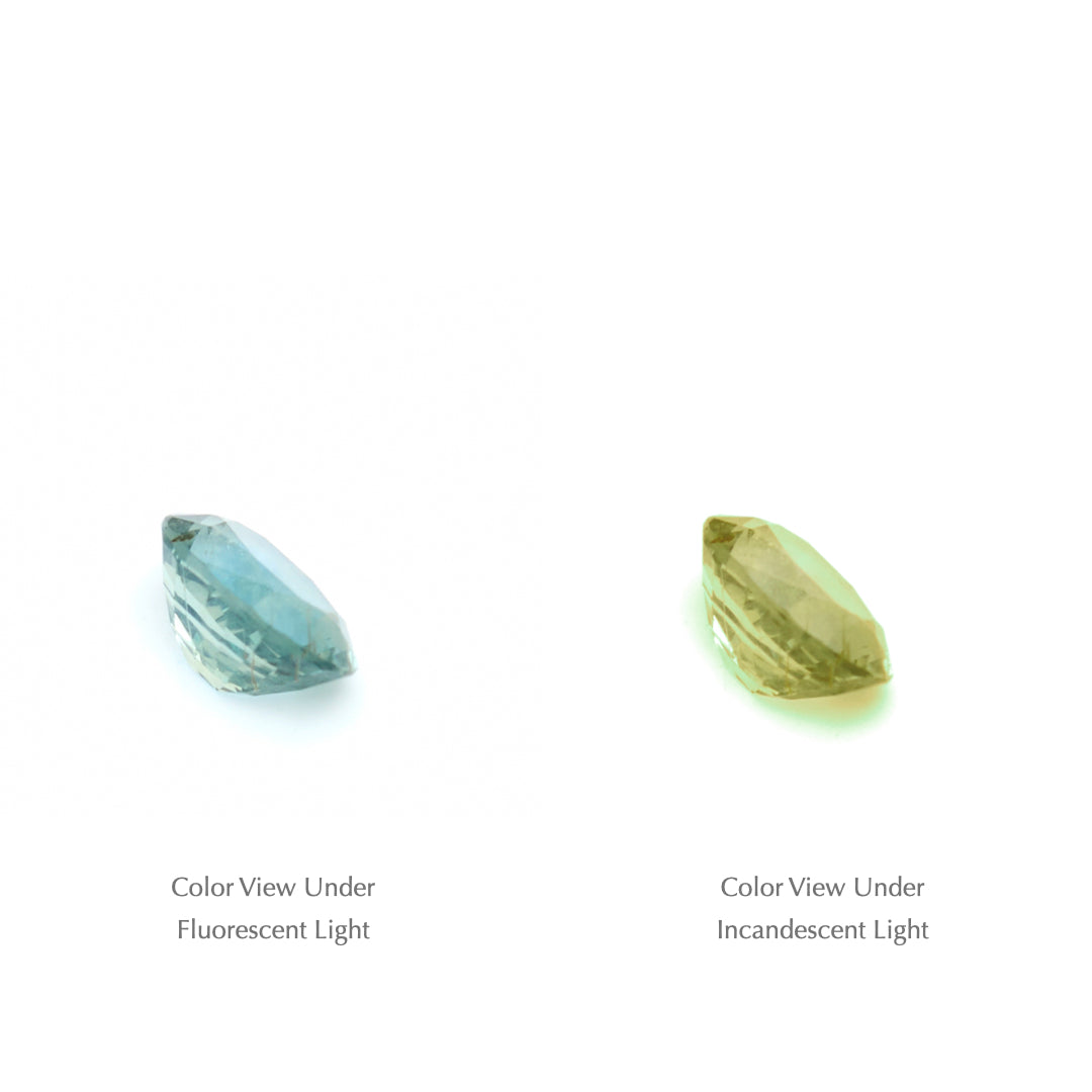 0.48 Ct. Tanzanian Color Change Sapphire TCC1037