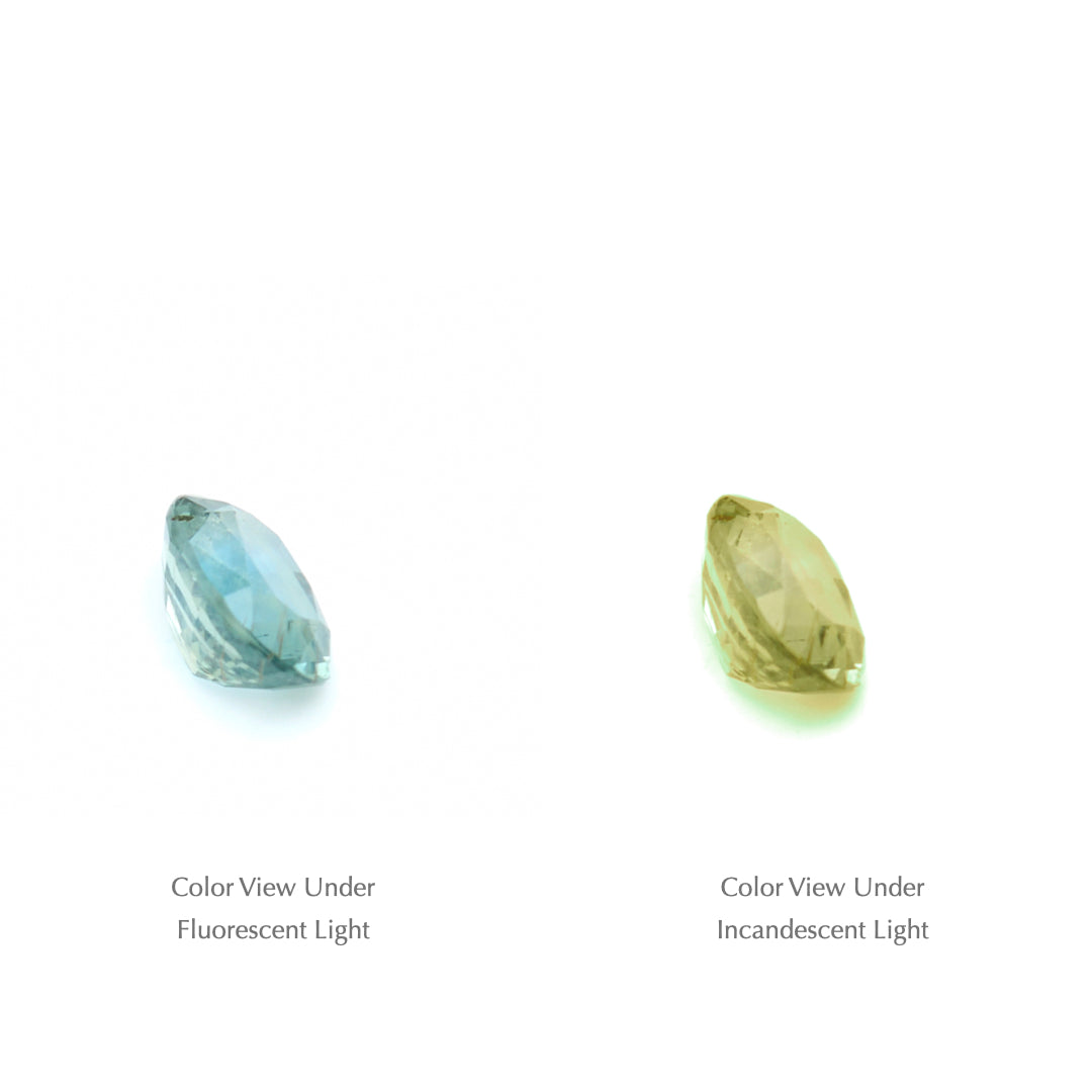 0.48 Ct. Tanzanian Color Change Sapphire TCC1037