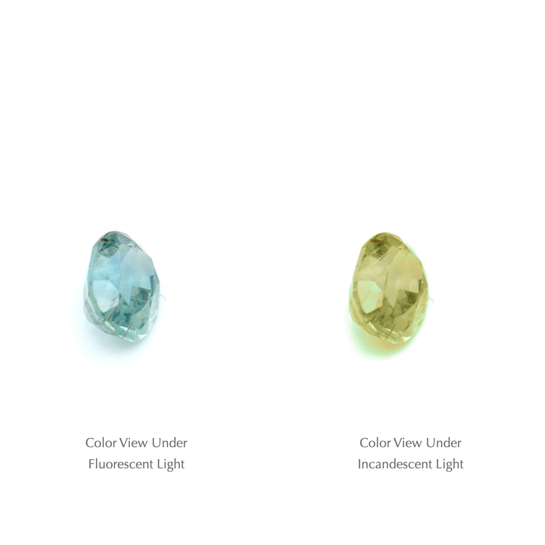 0.48 Ct. Tanzanian Color Change Sapphire TCC1037
