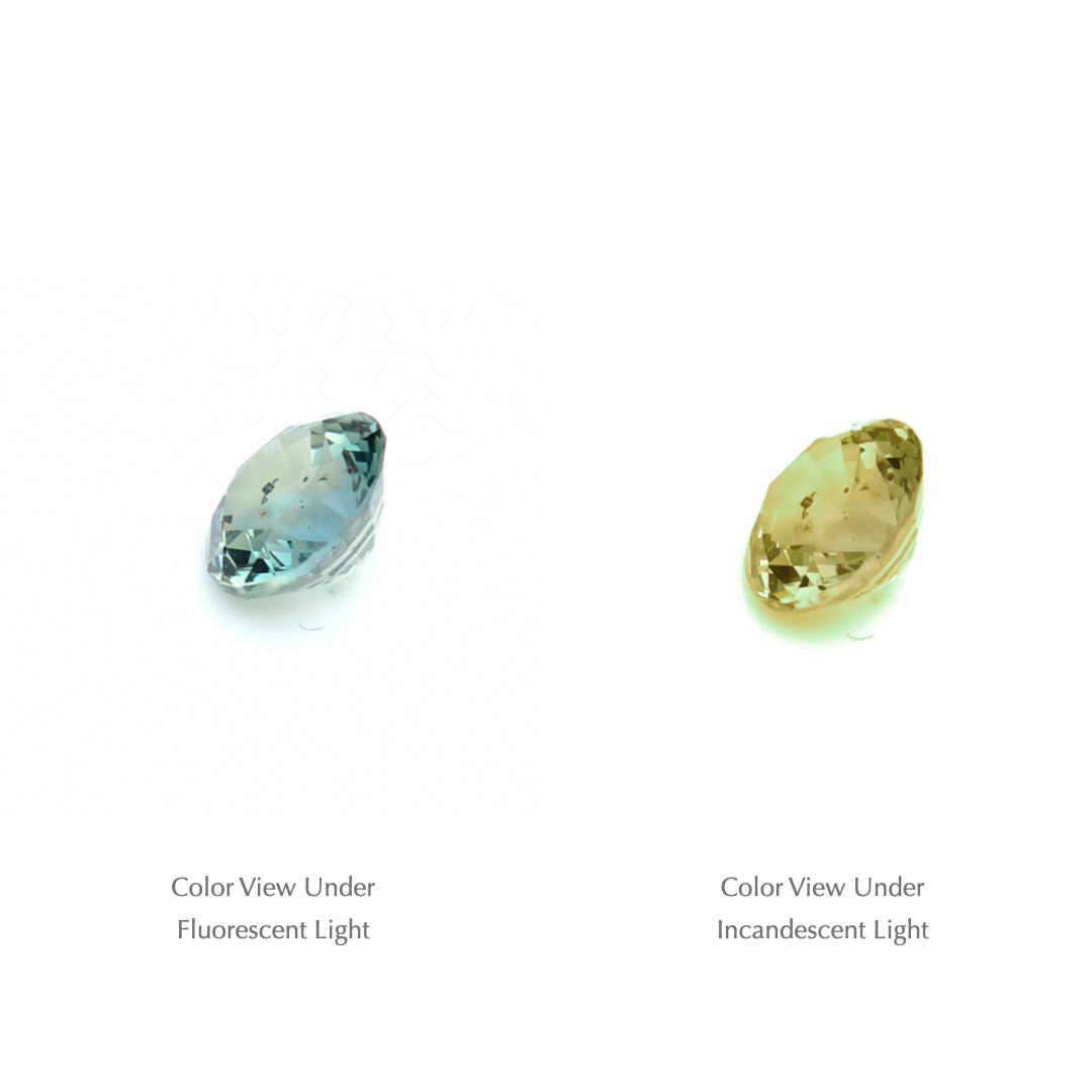 0.49 Ct. Tanzanian Color Change Sapphire TCC1039