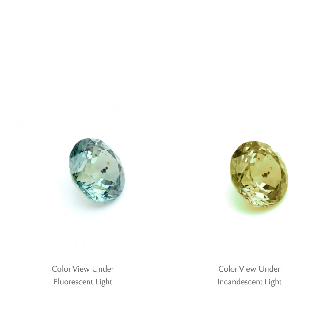0.49 Ct. Tanzanian Color Change Sapphire TCC1039