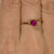 0.7ct. Rare Tanzanian Rhodolite #RD1010