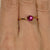 0.91ct. Rare Tanzanian Rhodolite #RD1019
