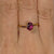 1.28ct. Rare Tanzanian Rhodolite #RD1027