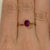 1.29ct. Rare Tanzanian Rhodolite #RD1040