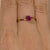 0.68ct. Rare Tanzanian Rhodolite #RD1014